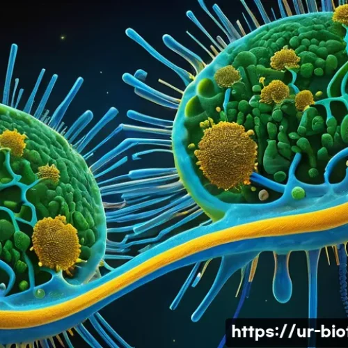 RNA 기반 치료제 - **Prompt: The Symphony of Cellular Repair**
    "A vibrant, high-definition microscopic view of a hu...