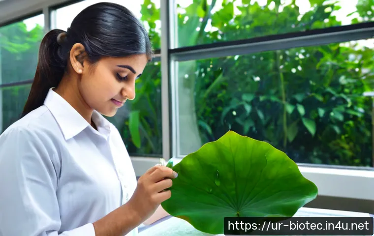 생체모방 기술 연구 - Photorealistic biomimicry technology research laboratory in Pakistan, a Pakistani female engineer in...